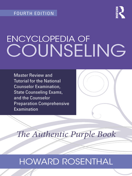 Cover image for Encyclopedia of Counseling